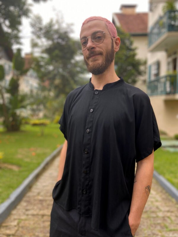 camisa levíssima em viscose