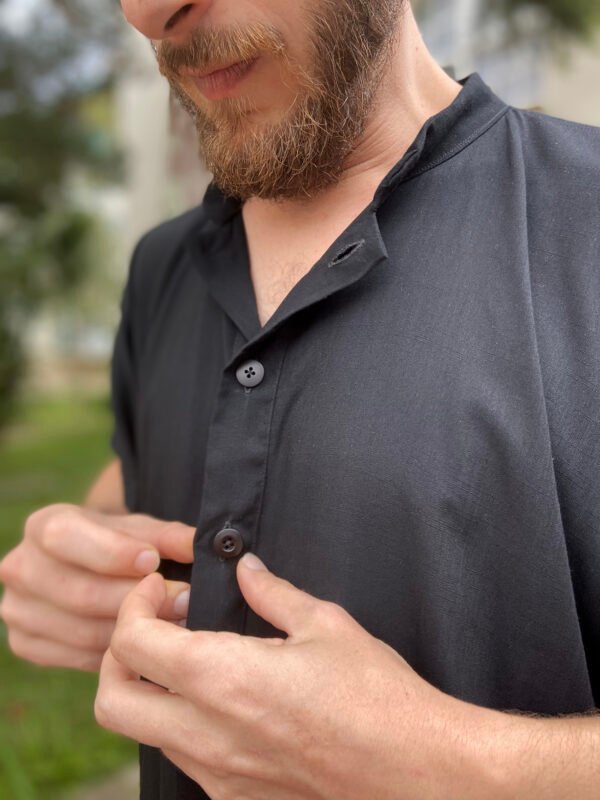 camisa levíssima em viscose - Imagem 4