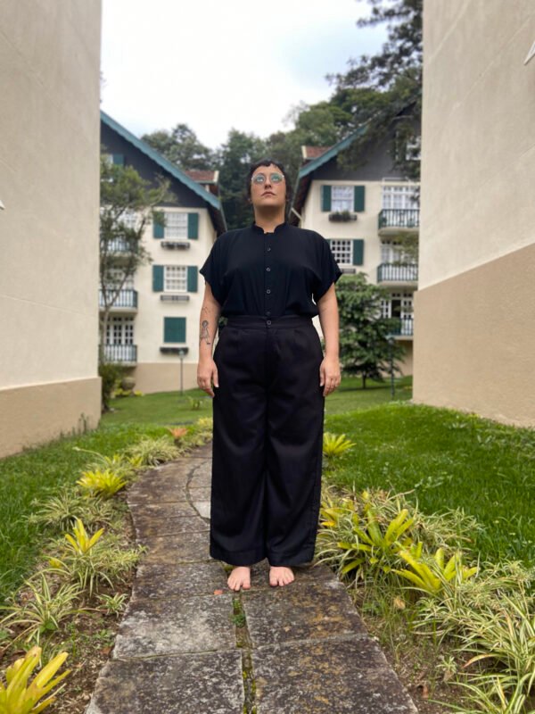 camisa levíssima em viscose - Imagem 9